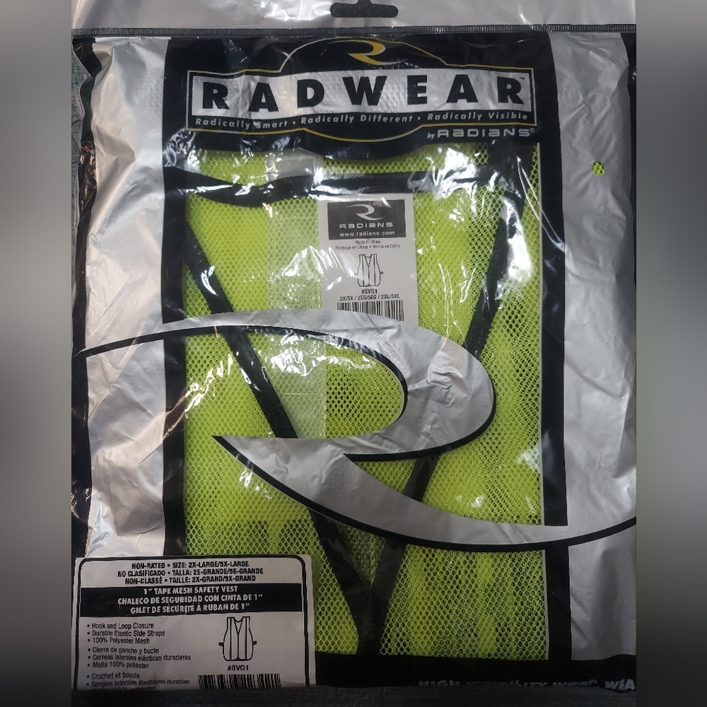 Visibility reflective mesh safety vest